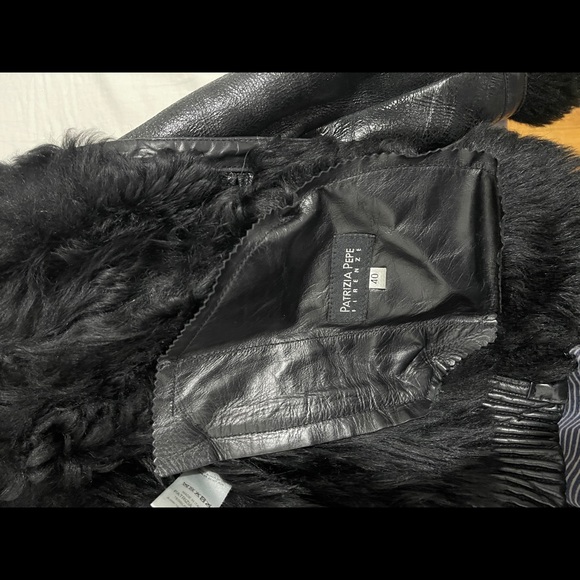 Patrizia Pepe Italian shearling - Picture 5 of 7